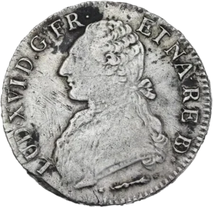 Buste de Louis XVI à gauche.