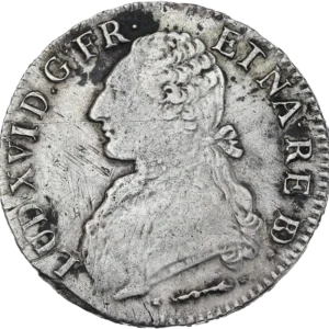 Buste de Louis XVI à gauche.