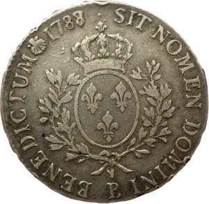 Buste de Louis XVI à gauche.