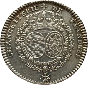 Armoiries couronnées.