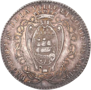 Buste de Louis XVI à droite.