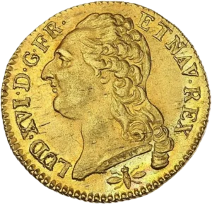 Ecu de France couronné.