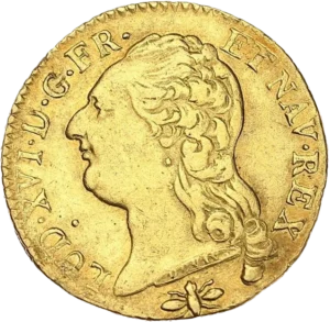 Ecu de France couronné.