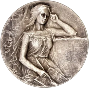 Jeune fille pensive.