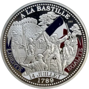 Scène de la prise de la Bastille