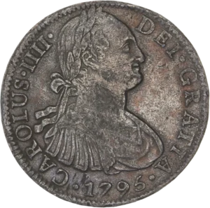 Buste cuirassé et lauré de Charles IV à droite.