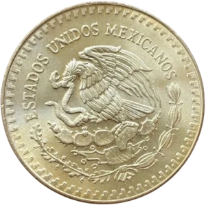 L'ange de l'Indépendance devant les volcans Popocatépetl et Iztaccihuatl.