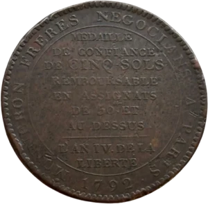 Inscription sur 9 lignes.