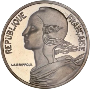 5 centimes 1979