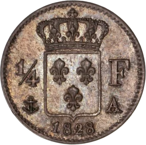 Ecu de France couronné.