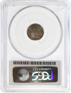 Écu de France couronné.