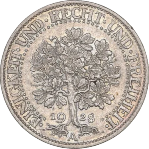 Aigle héraldique de face.