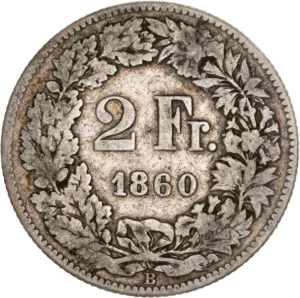2 francs 1860