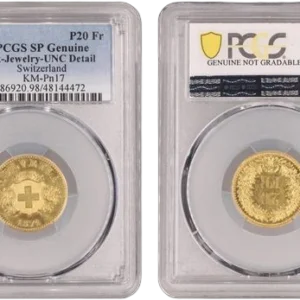 Écusson Suisse entouré de deux bouquets de roses des alpes.