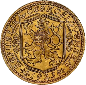 Représentation de Saint Wenceslas, légende autour.