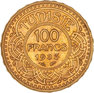 Inscriptions dans un décor géométrique style art déco.