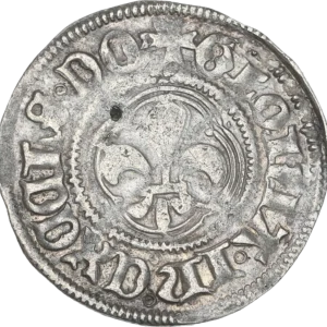 Lys entouré de la légende.